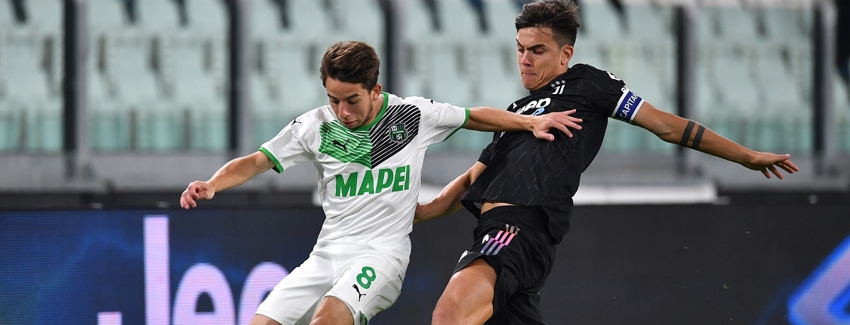 Sassuolo-Juventus: vincere per blindare la Champions League ma Allegri perde Cuadrado. Berardi c'è