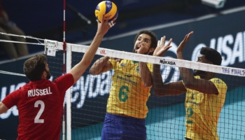 Nations League volley maschile 2022 Stati Uniti-Brasile