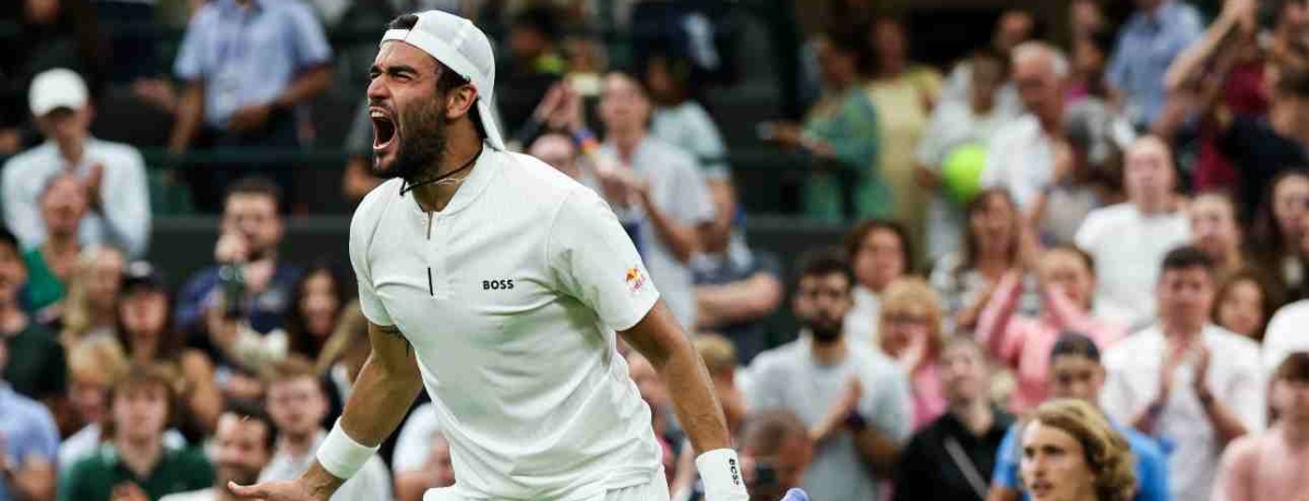 Pronostici tennis oggi: Wimbledon, Berrettini contro Alcaraz