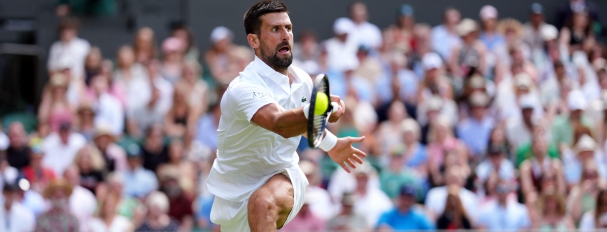 Pronostici tennis oggi: a Wimbledon Djokovic è favorito per centrare gli ottavi